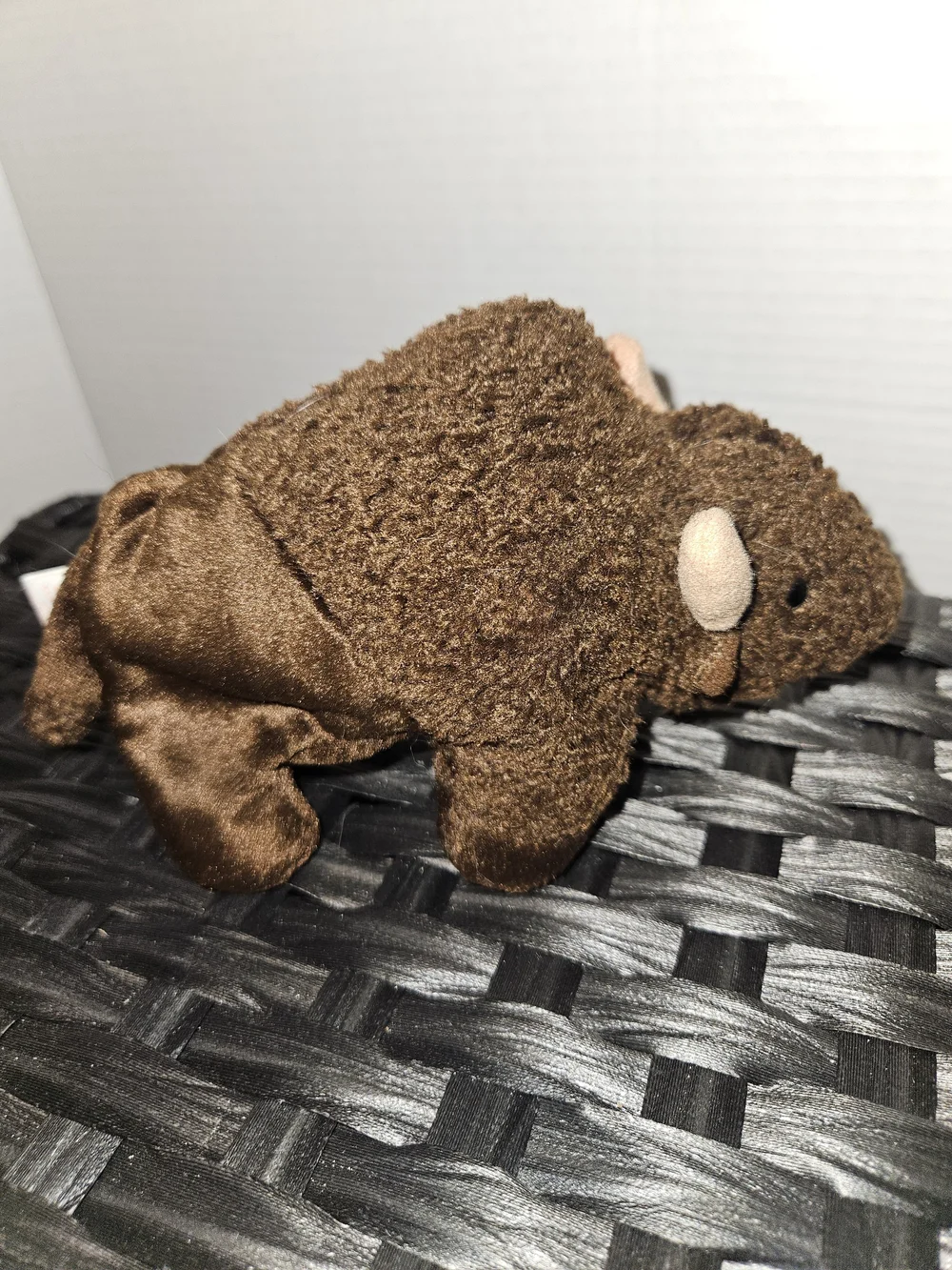 Ty Brown Beanie Baby 'Roam' Plush with Heart Tag